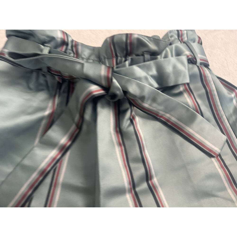 NWT‎ Hemant & Nandita Striped Wide Leg Pants Mint Size XS - Picture 10 of 13